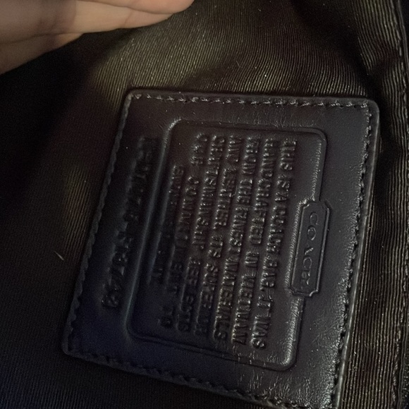 Amazing Vintage Coach Bag w/ brand new matching wristlet - Picture 10 of 16